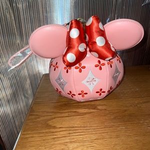 Loungefly Disney Stitch Shoppe Minnie Mouse Ornament Crossbody Bag